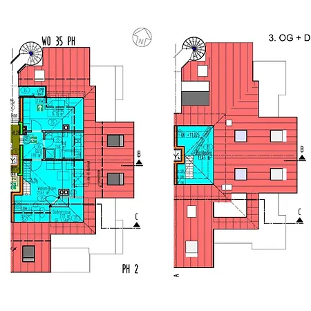 아파트 Sonnendeck 35 - Penthouse *